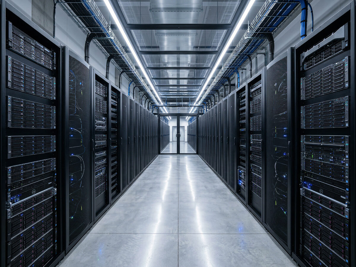 Data center cold aisle