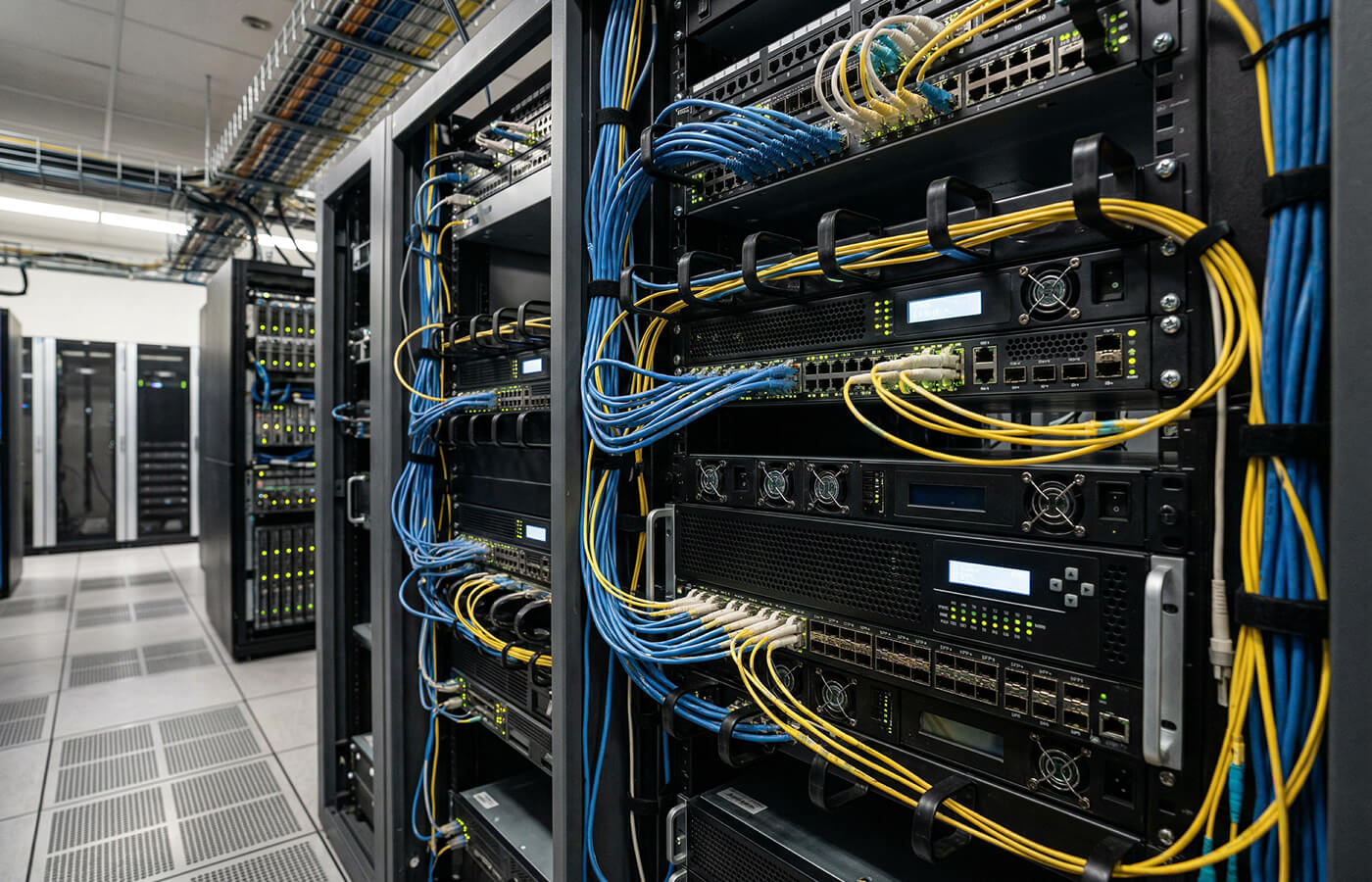 Networking equipment in the data center