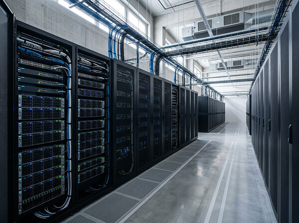 Enterprise cloud storage infrastructure in a modern data center